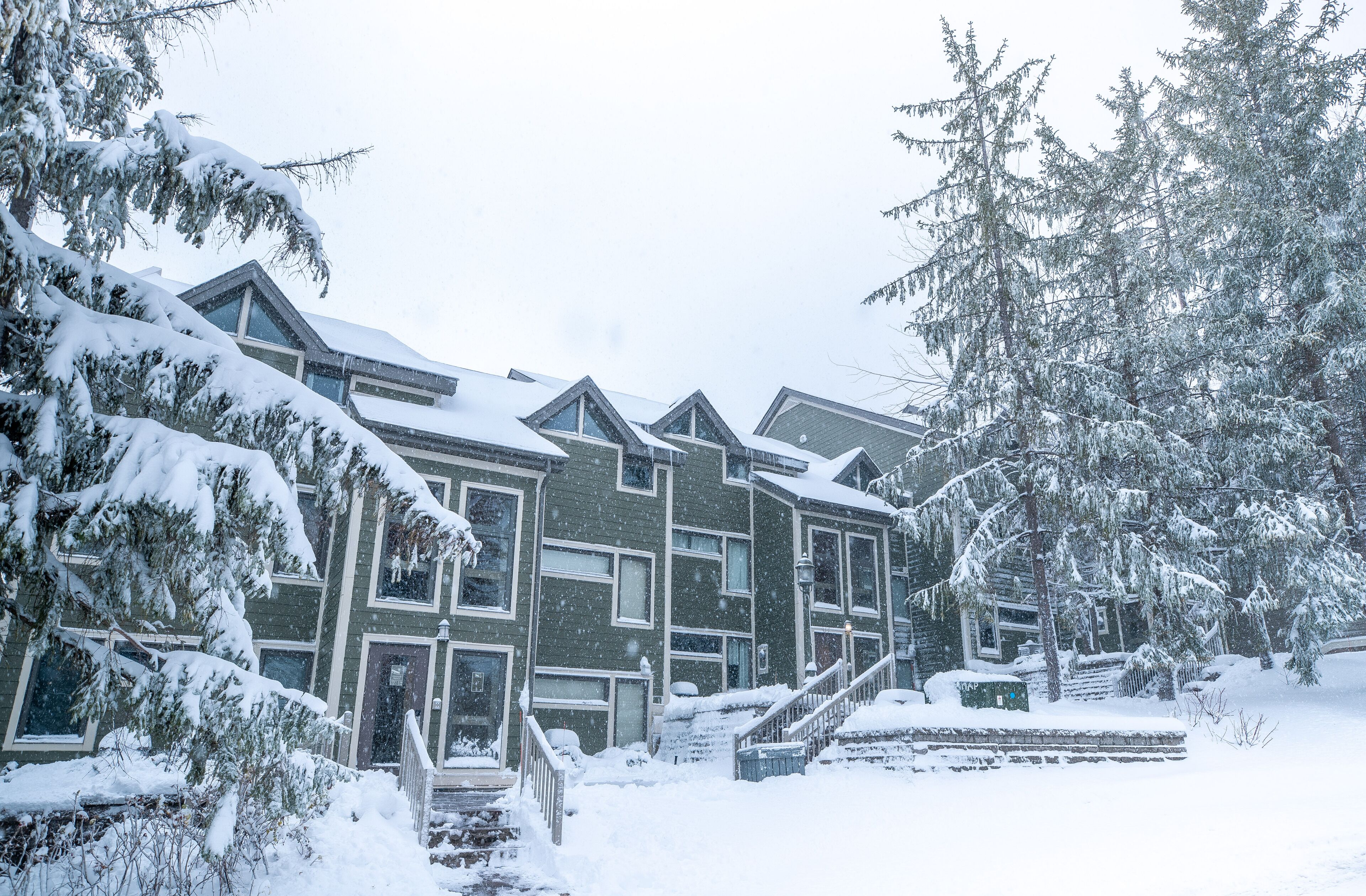 Majoituspaikan sisäänkäynti