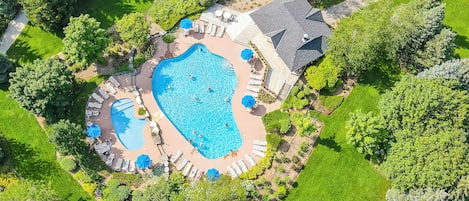 Seasonal outdoor pool
