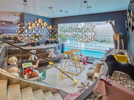 Children’s area. Novotel Suites Manila at Acqua