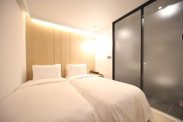 Individually decorated, individually furnished, soundproofing