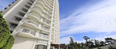 Overnatningsstedets facade
