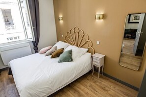 1 Schlafzimmer, Bügeleisen/Bügelbrett, kostenloses WLAN, Bettwäsche