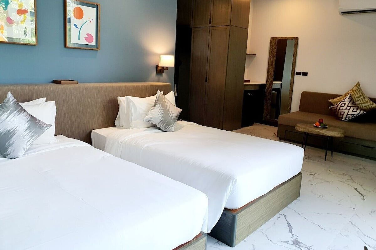 Corner Room | 1 sovrum, värdeförvaringsskåp på rummet, gratis wi-fi och sängkläder