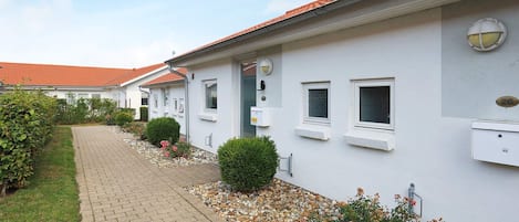 Blick von der Unterkunft