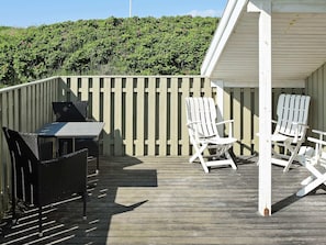 Hus | Udsigt fra overnatningsstedet