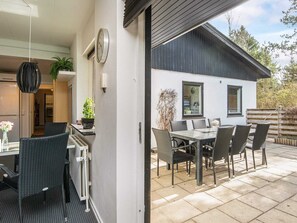 Outdoor dining - 30 Person Holiday Home in Ebeltoft-by Traum (Ebeltoft)