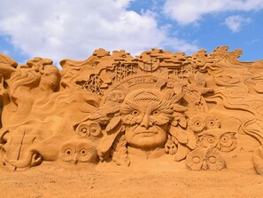 Hus | Udsigt fra overnatningsstedet