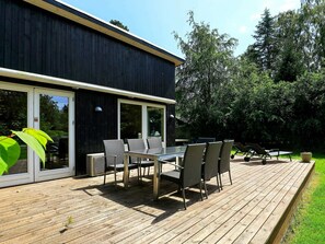 Balcony - Lovely Holiday Home in Falster Denmark With Terrace (Vaeggerlose)