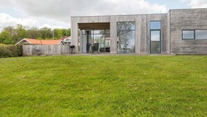 Exterior - Contemporary Holiday Home in Bjert With Terrace (Bjert)