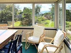 Balcony - 7 Person Holiday Home in Båstad (Bastad)
