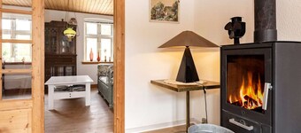 Scenic Retreat With Fireplace & Terrace