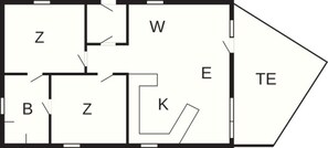 Ferienhaus | Grundriss