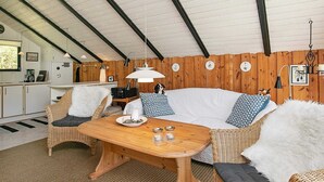 Living area - 7 Person Holiday Home in Saeby (Sæby)