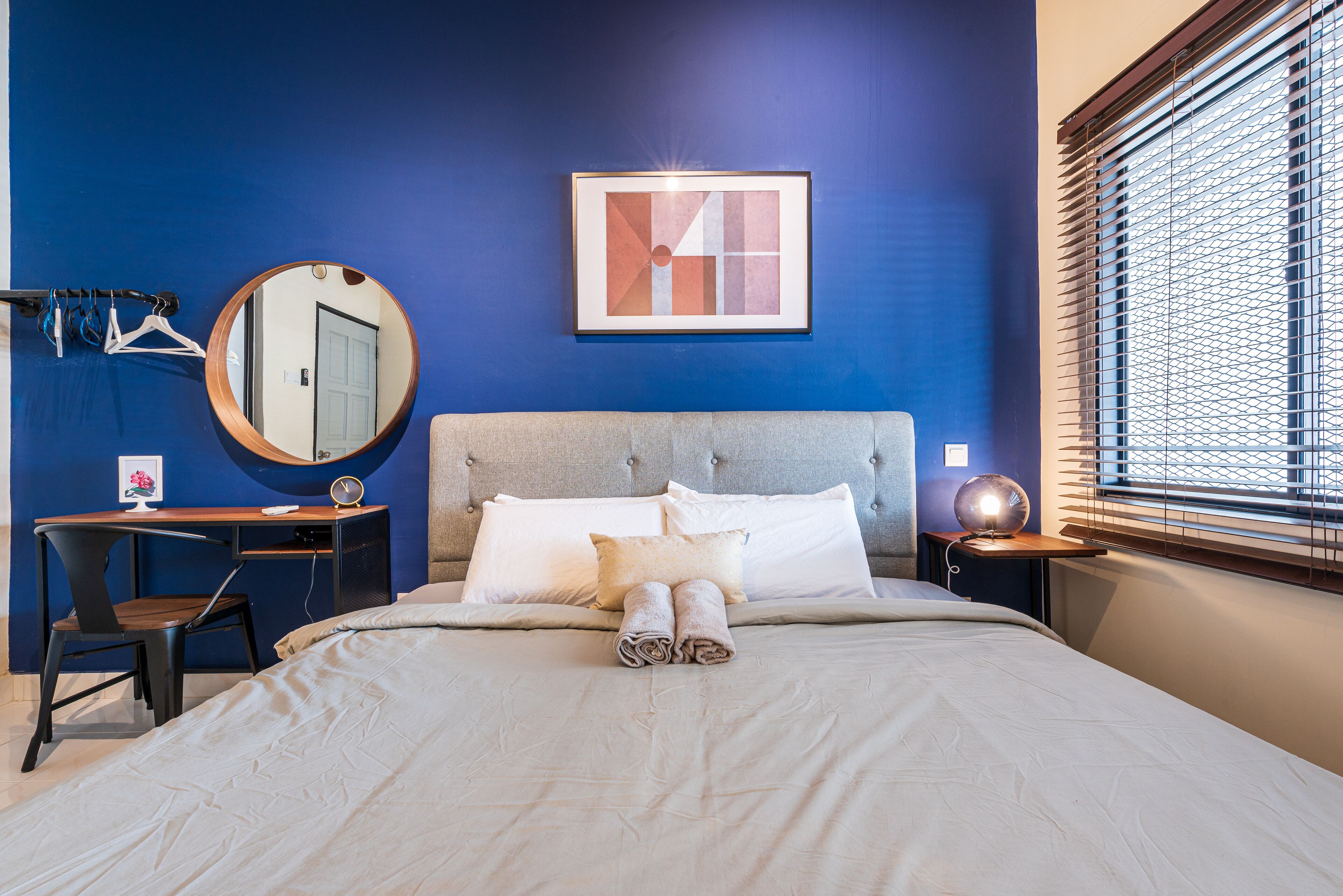 5 habitaciones y acceso a internet 
