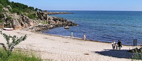 Blick von der Unterkunft