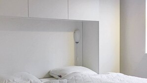 2 chambres, lits bébé