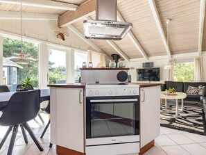 House | Private kitchen | High chair - 6 Person Holiday Home in Vejers Strand (Vejers Strand)