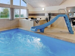 House | Pool | Indoor pool, outdoor pool - Lovely Holiday Home in Funen near Sea (Faaborg)