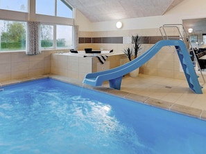 House | Pool | Indoor pool, outdoor pool - Lovely Holiday Home in Funen near Sea (Faaborg)