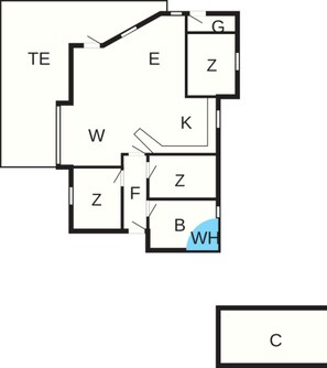 Casa | Planta do andar