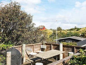 Balcony - Luxurious Apartment in Vejers Strand for 6 People (Vejers Strand)