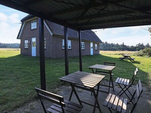 House | Outdoor dining - Vintage Holiday Home in Blåvand near Sea (Blavand)