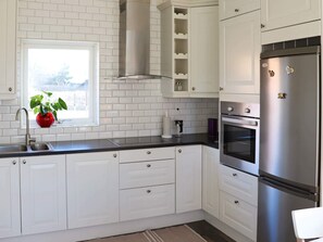 House | Private kitchen - Holiday Home in Falkenberg (Falkenberg)