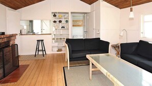 Living area - 6 Person Holiday Home in Lokken (Lokken)