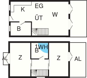 Floor plan - 4 Star Holiday Home in Blavand (Blavand)
