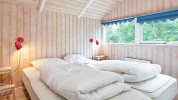 4 slaapkamers, individueel gemeubileerd, babybedden