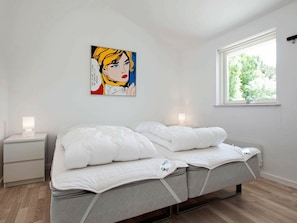 3 chambres, lits bébé