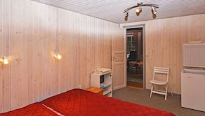 2 chambres, lit de bébé