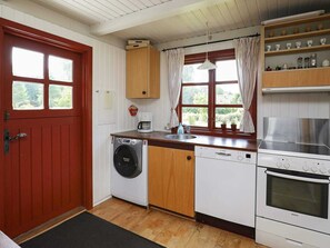 Private kitchen - 8 Person Holiday Home in Hojslev (Hojslev)