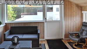 Living room - Cozy Holiday Home in Hals near Sea (Hals)