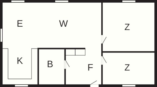 House | Floor plan - 6 Person Holiday Home in Asarp-by Traum (Åsarp)