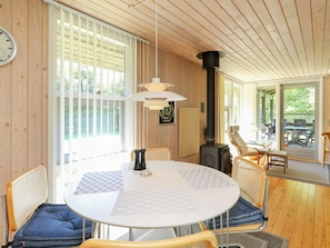 Dining - Lovely Holiday Home in Jutland With Barbecue (Fjerritslev)