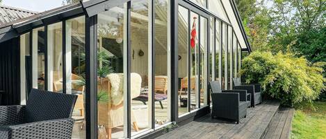 Vue depuis l’hébergement