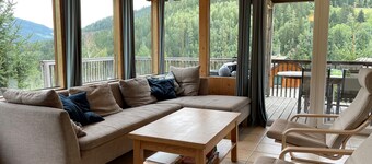 Luxury chalet with stunning views and large terrace