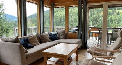 Luxury chalet with stunning views and large terrace