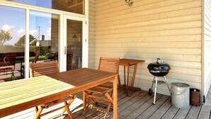 Outdoor dining - 8 Person Holiday Home in Borkop (Borkop)
