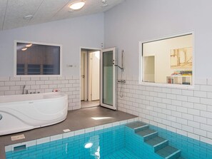 Bathroom - Luxury Holiday Home in Jutland near Sea (Allingåbro)