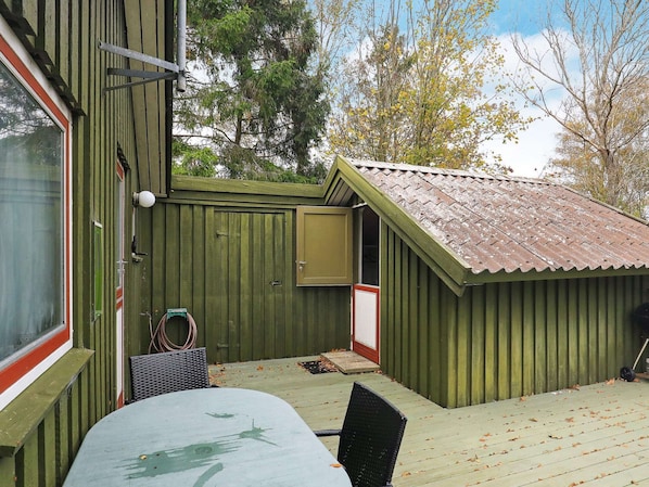 Hus | Udsigt fra overnatningsstedet