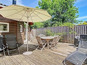 Outdoor dining - 6 Person Holiday Home in Graested (Graested)