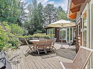 Outdoor dining - 6 Person Holiday Home in Graested (Graested)