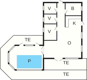 Ferienhaus | Grundriss