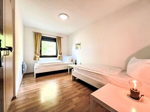 2 dormitorios, cuna de viaje, wifi gratis