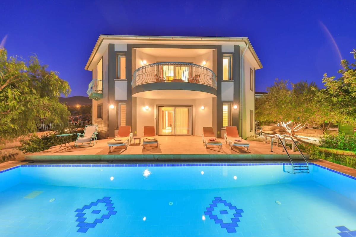 Familie villa | 4 slaapkamers, lakens van Egyptisch katoen, luxe beddengoed, een minibar