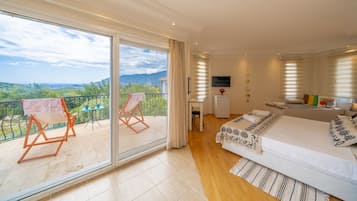 Familienvilla | 4 Schlafzimmer, Bettwäsche aus ägyptischer Baumwolle