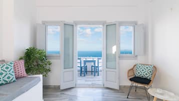 Premium Suite, Sea View | Premium bedding, down duvets, minibar, in-room safe