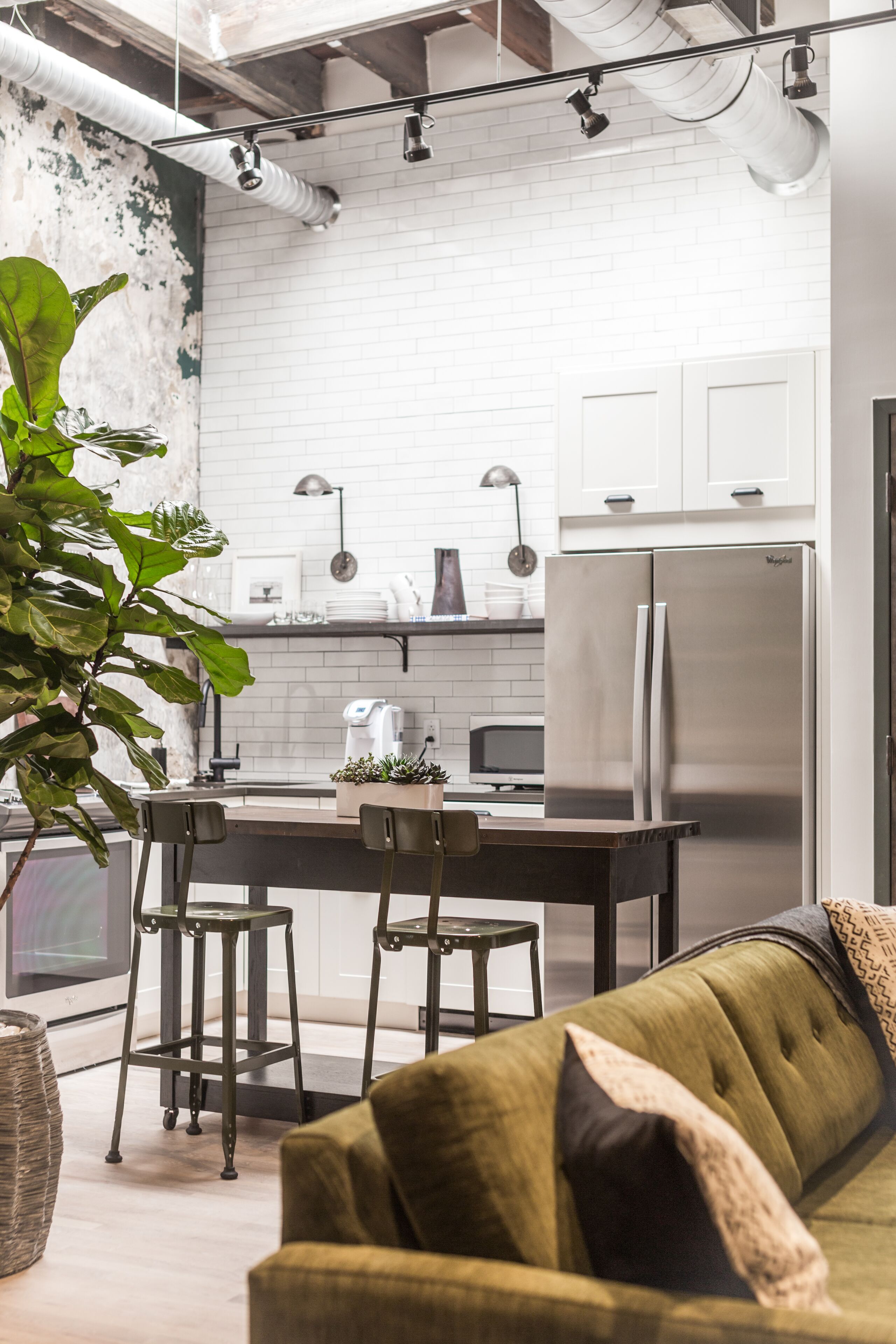 Apartemen, 2 kamar tidur, 2 kamar mandi | Area keluarga | Televisi layar datar 38-inci dengan saluran TV kabel dan TV